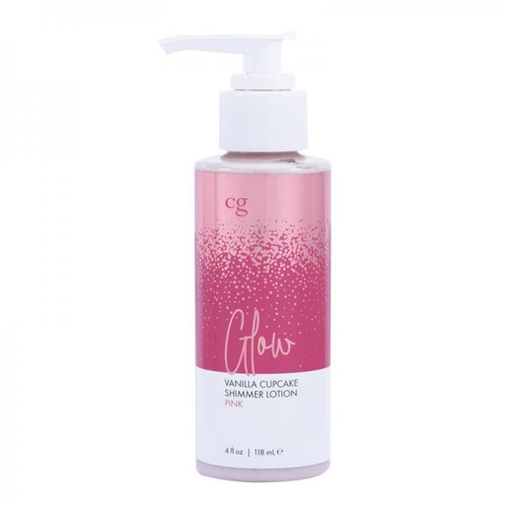 Cg Glow Vanilla Cupcake Shimmer Lotion - Pink 4 Oz.