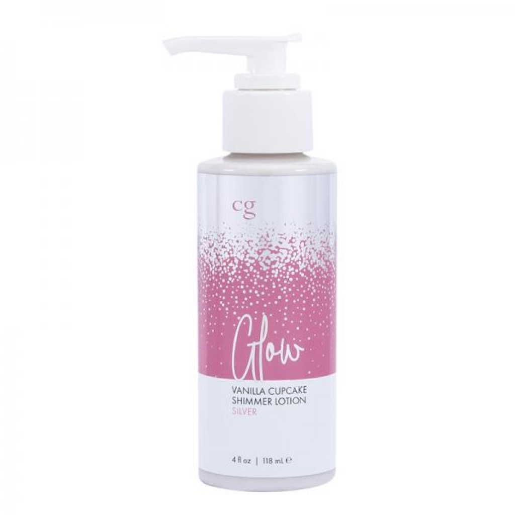 Cg Glow Vanilla Cupcake Shimmer Lotion - Silver 4 Oz.