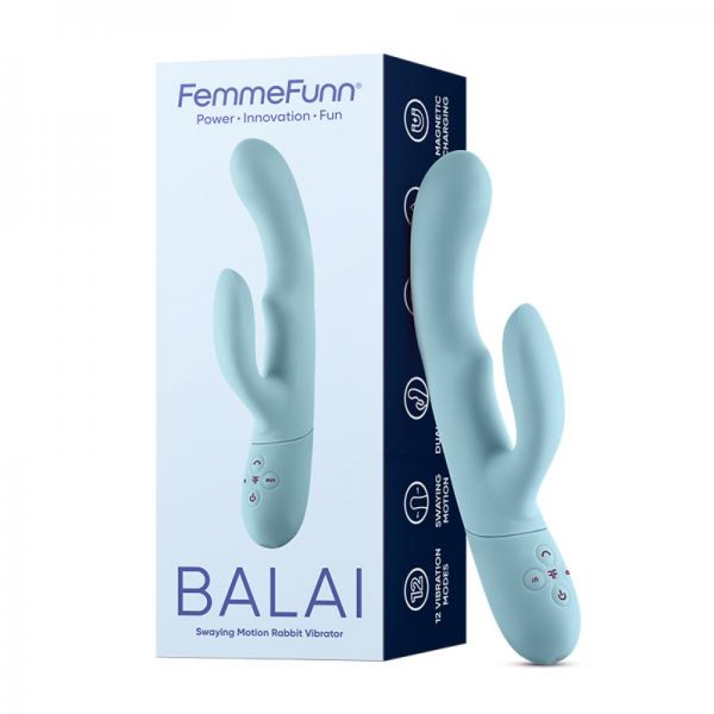 Femmefunn Balai Dual Stimulator - Light Blue