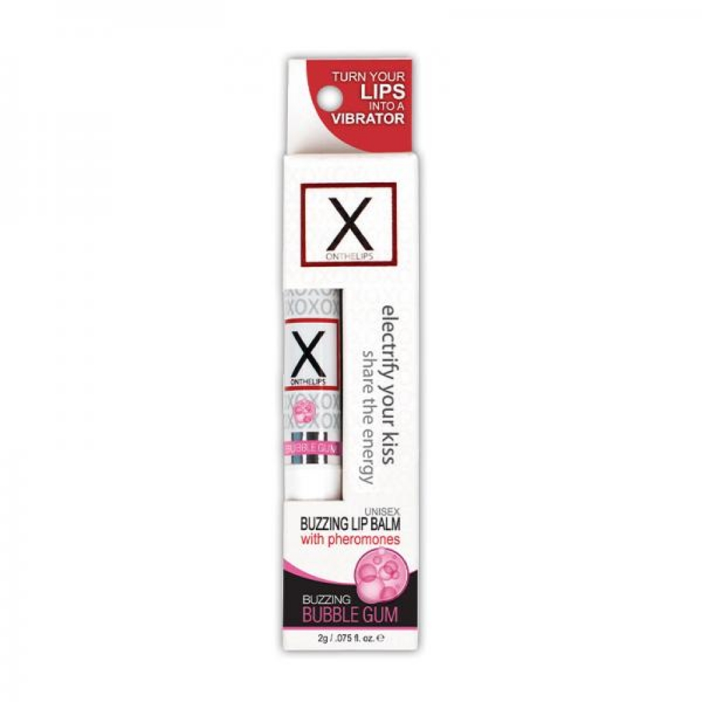 Sensuva X On The Lips Buzzing Lip Balm Bubble Gum - Sensuva