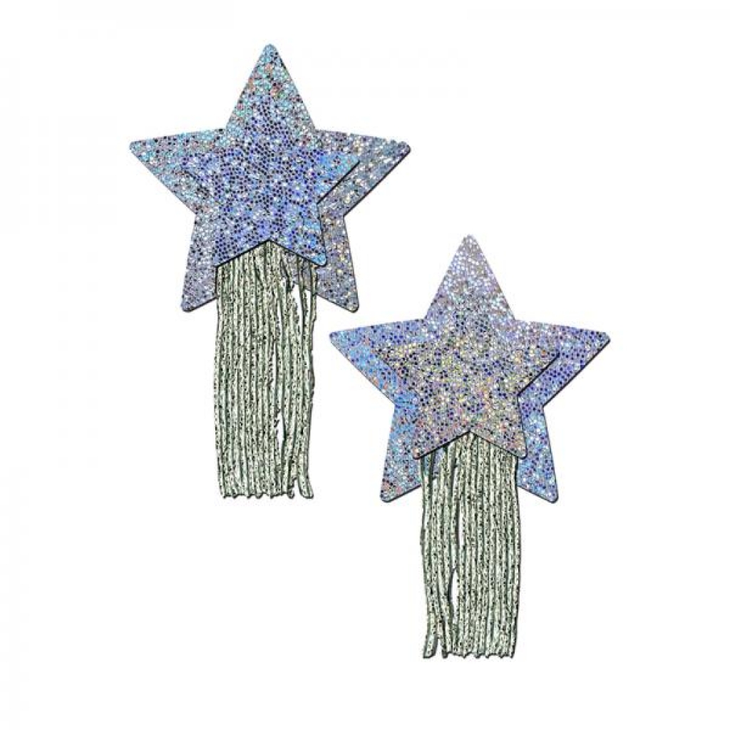 Pastease Black Glitter Star Tassel Pasties