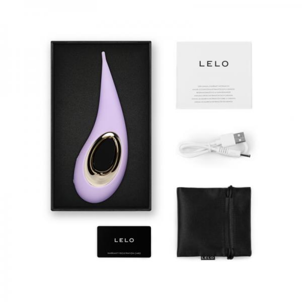 Lelo Dot Clitoral Stimulator - Elliptical Design