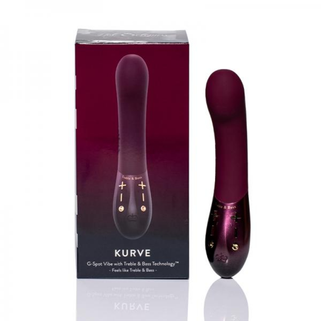 Hot Octopuss Kurve G-spot Vibrator Plum - Hot Octopuss Ltd.