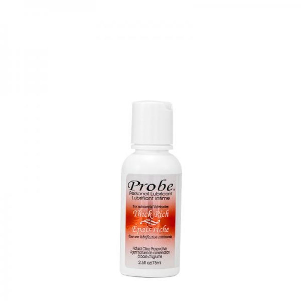 Probe Thick Rich Water-based Lubricant 2.5 Oz. - Davryan Laboratories Inc.