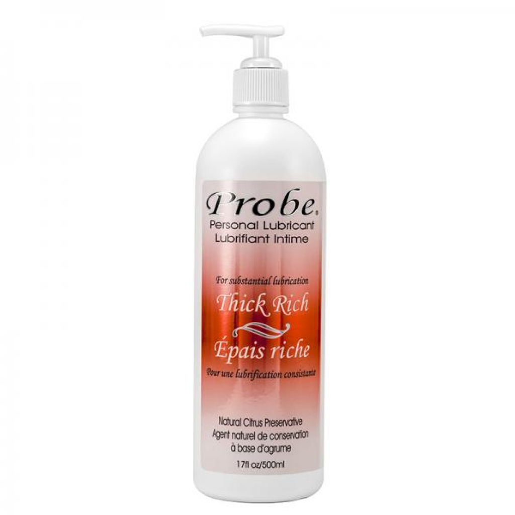 Probe Thick Rich Water-based Lubricant 17 Oz. - Davryan Laboratories Inc.