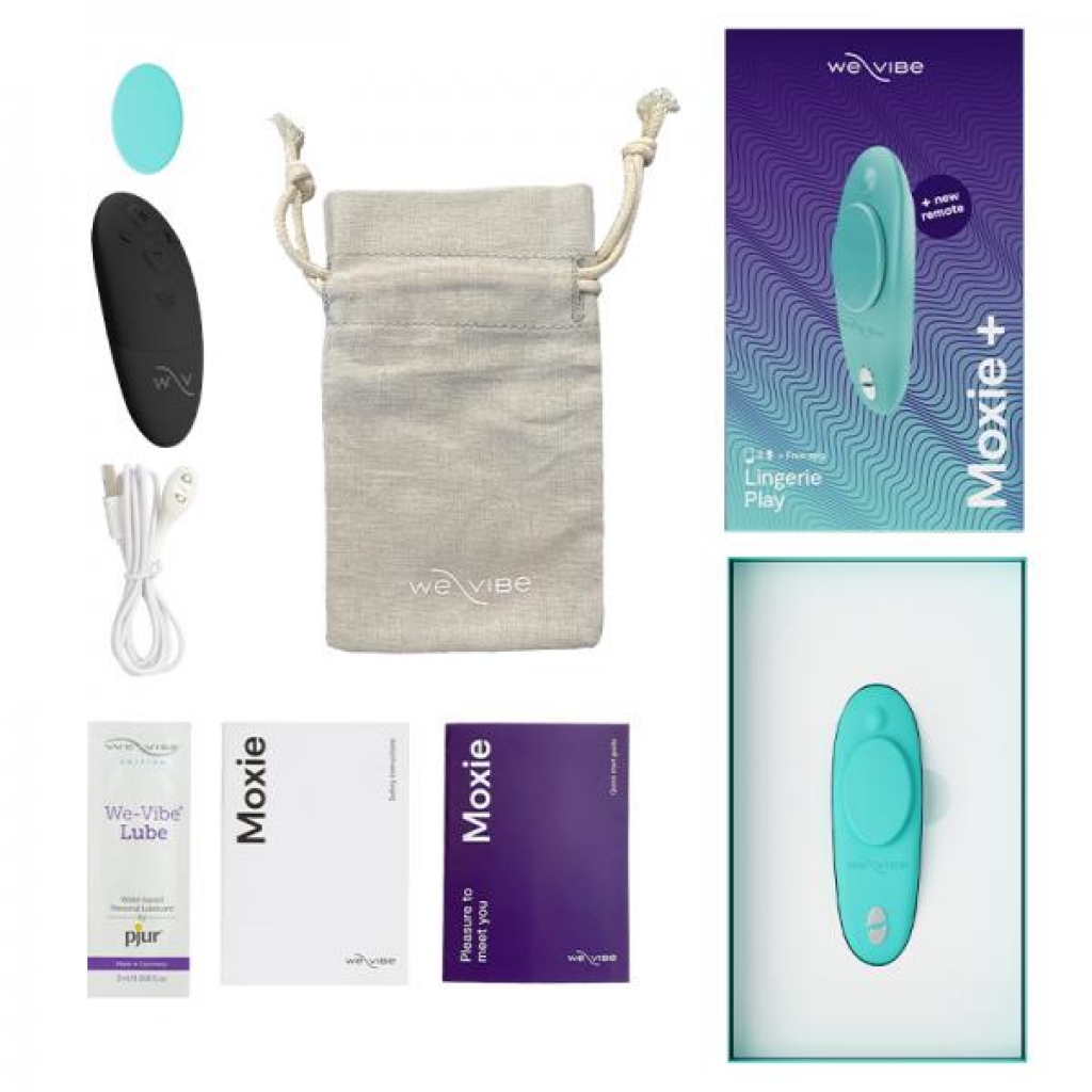 We-vibe Moxie+ Wearable Clitvibrator Teal - Wow Tech Usa Ltd.