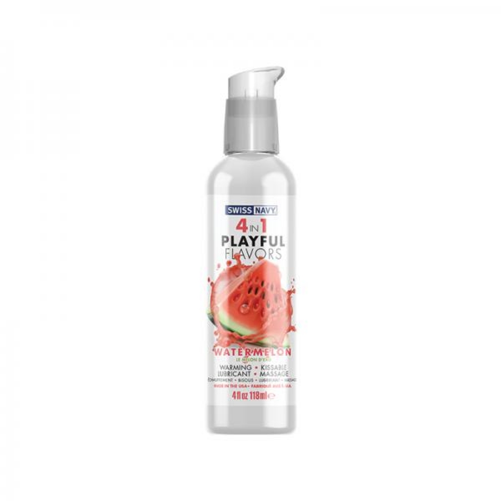 Swiss Navy 4-in-1 Playful Flavors - Watermelon Flavor