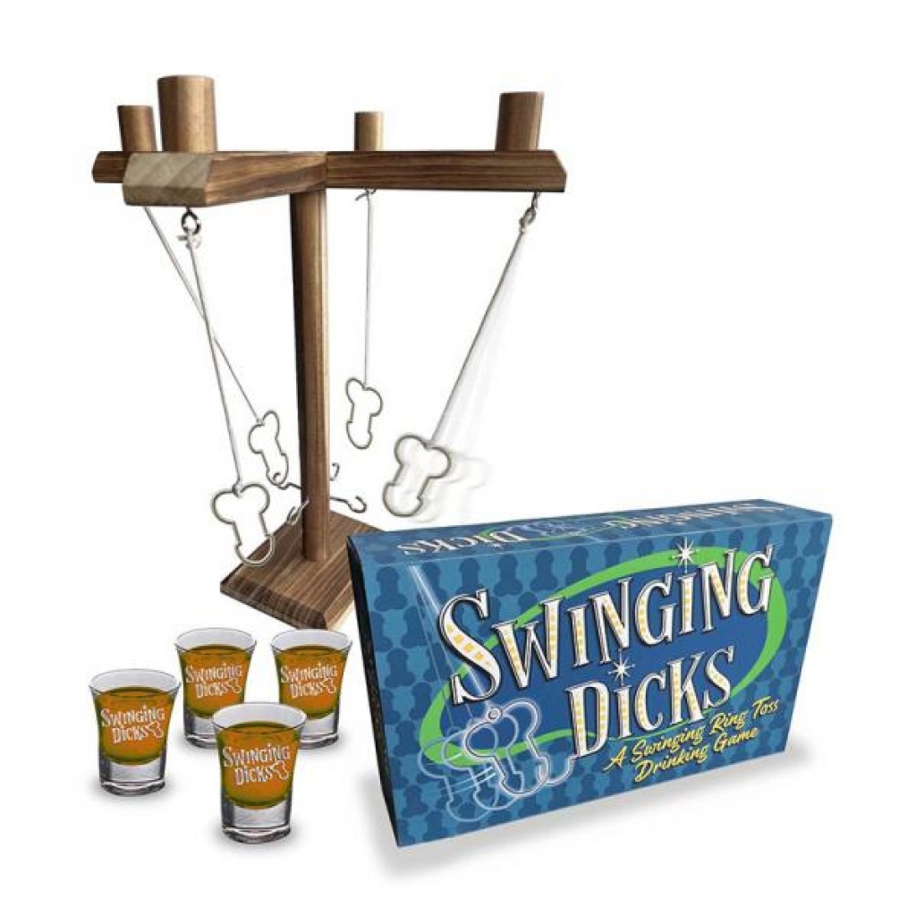 Swinging Dicks Ring Toss Drinking Game - Little Genie Productions