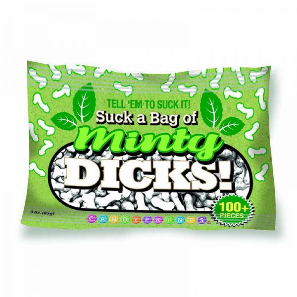 Suck A Bag Of Minty Dicks 3 Oz. Bag - Little Genie Productions