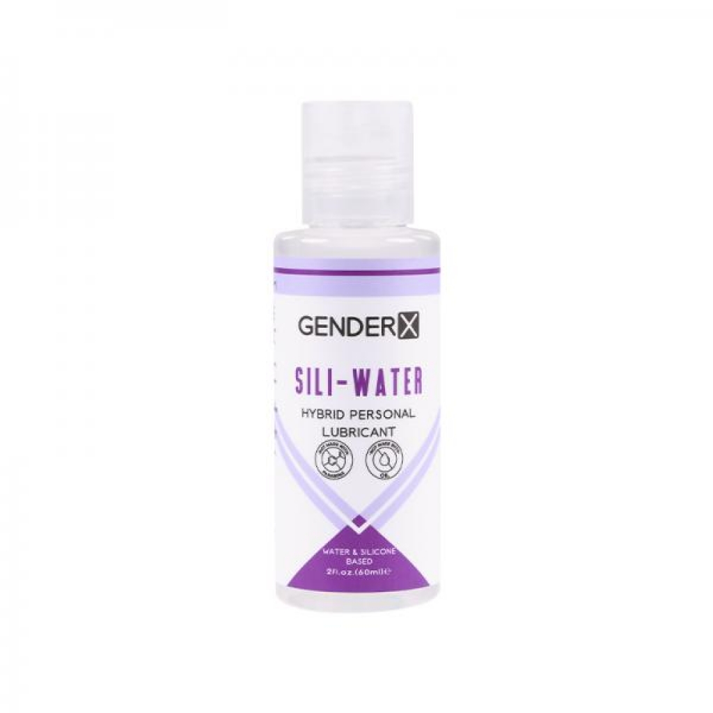 Gender X Sili-water Hybrid Personal Lubricant 2 Oz. - Evolved Novelties