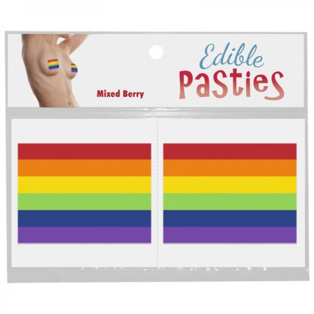 Edible Pride Flag Pasties Mixed Berry - Kheper Games