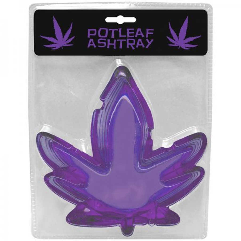 Pot Leaf Ashtray Purple - Kheper Games