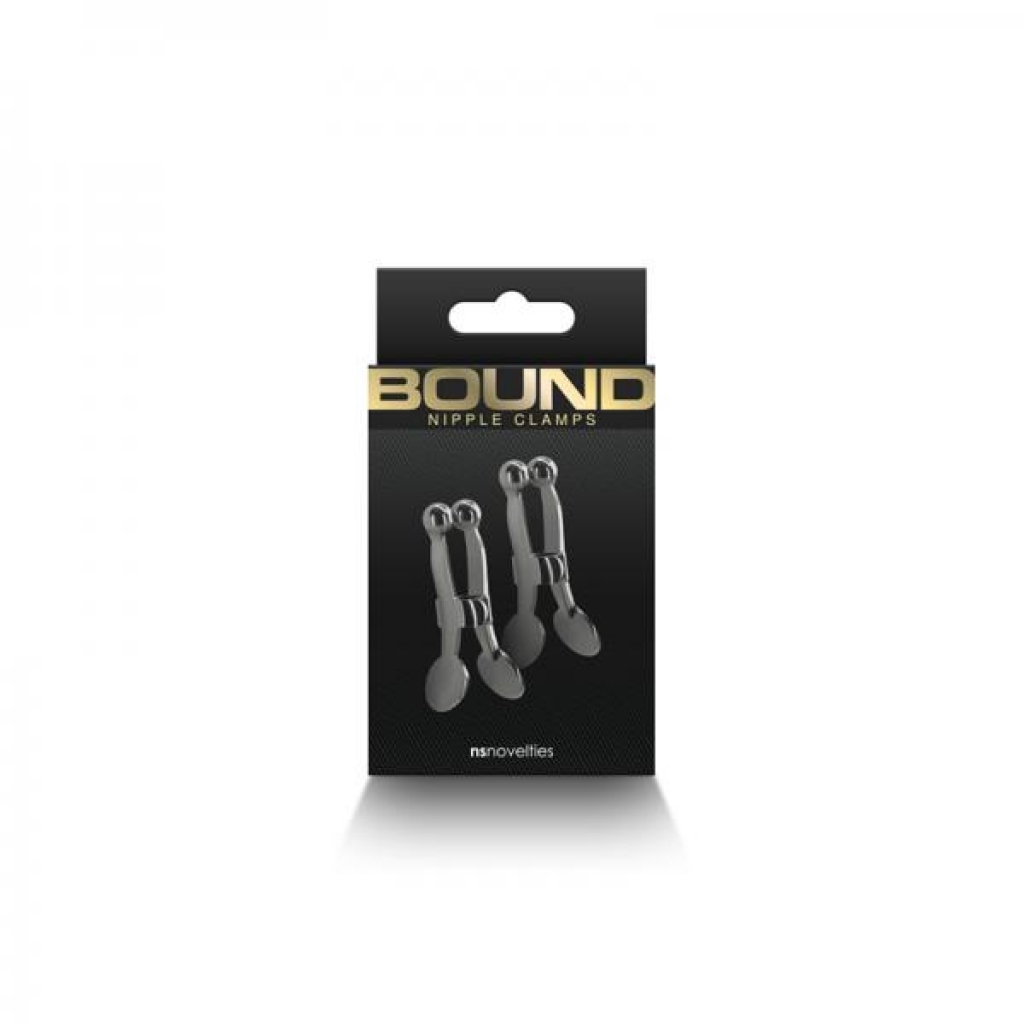 Bound Nipple Clamps - C1 Gunmetal