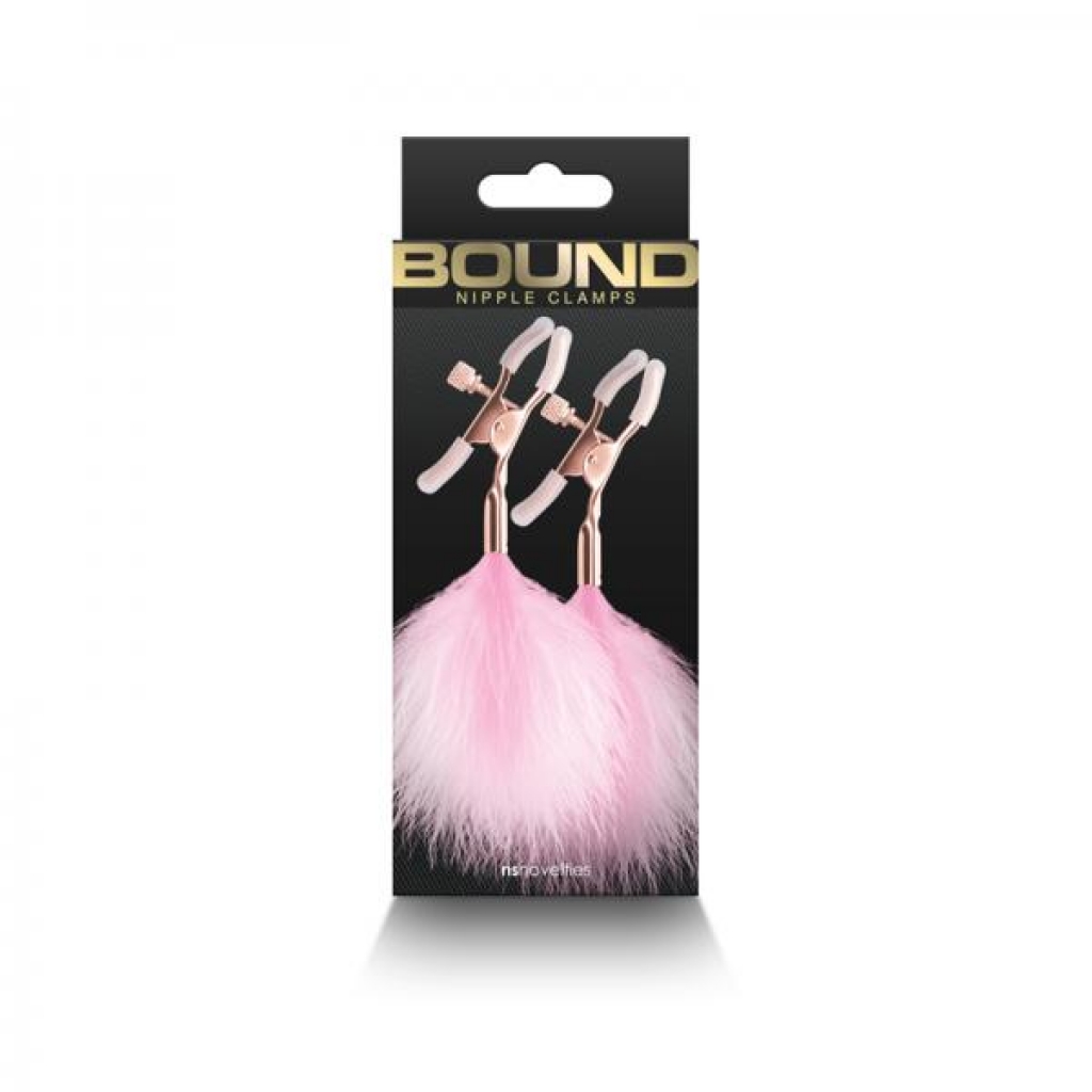 Bound Nipple Clamps F1 Pink - Ns Novelties