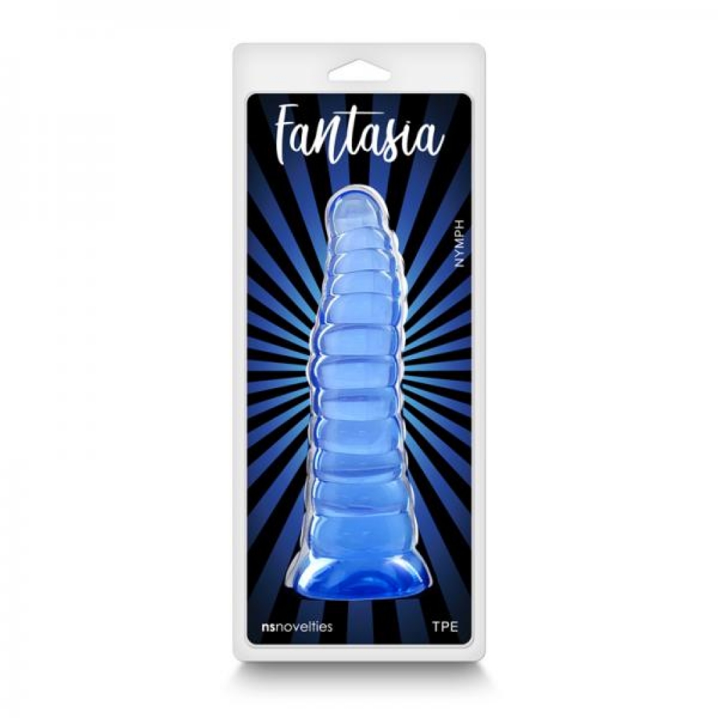 Fantasia Nymph Jelly Dildo Blue - Ns Novelties