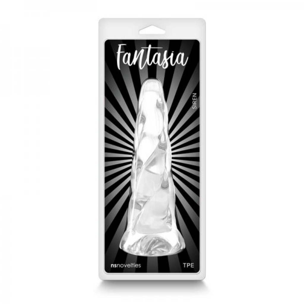 Fantasia Siren Jelly Dildo - Clear