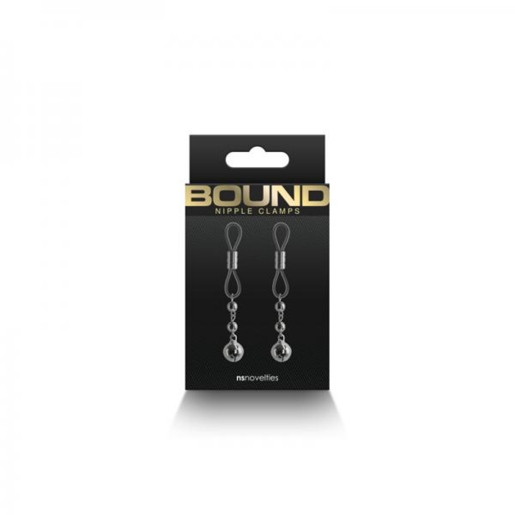 Bound Nipple Clamps D1 Gunmetal