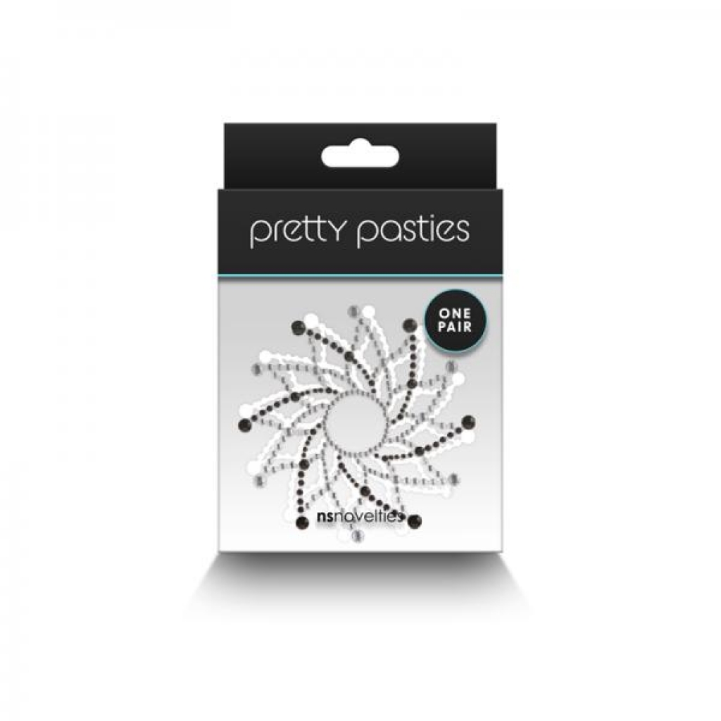 Pretty Pasties Charm I Black - Ns Novelties