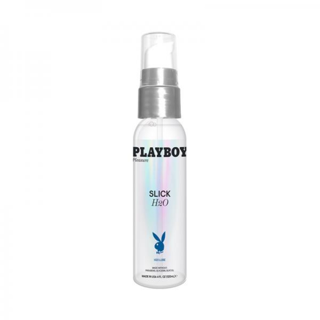 Playboy Slick H2o Water-based Lubricant 4 Oz.