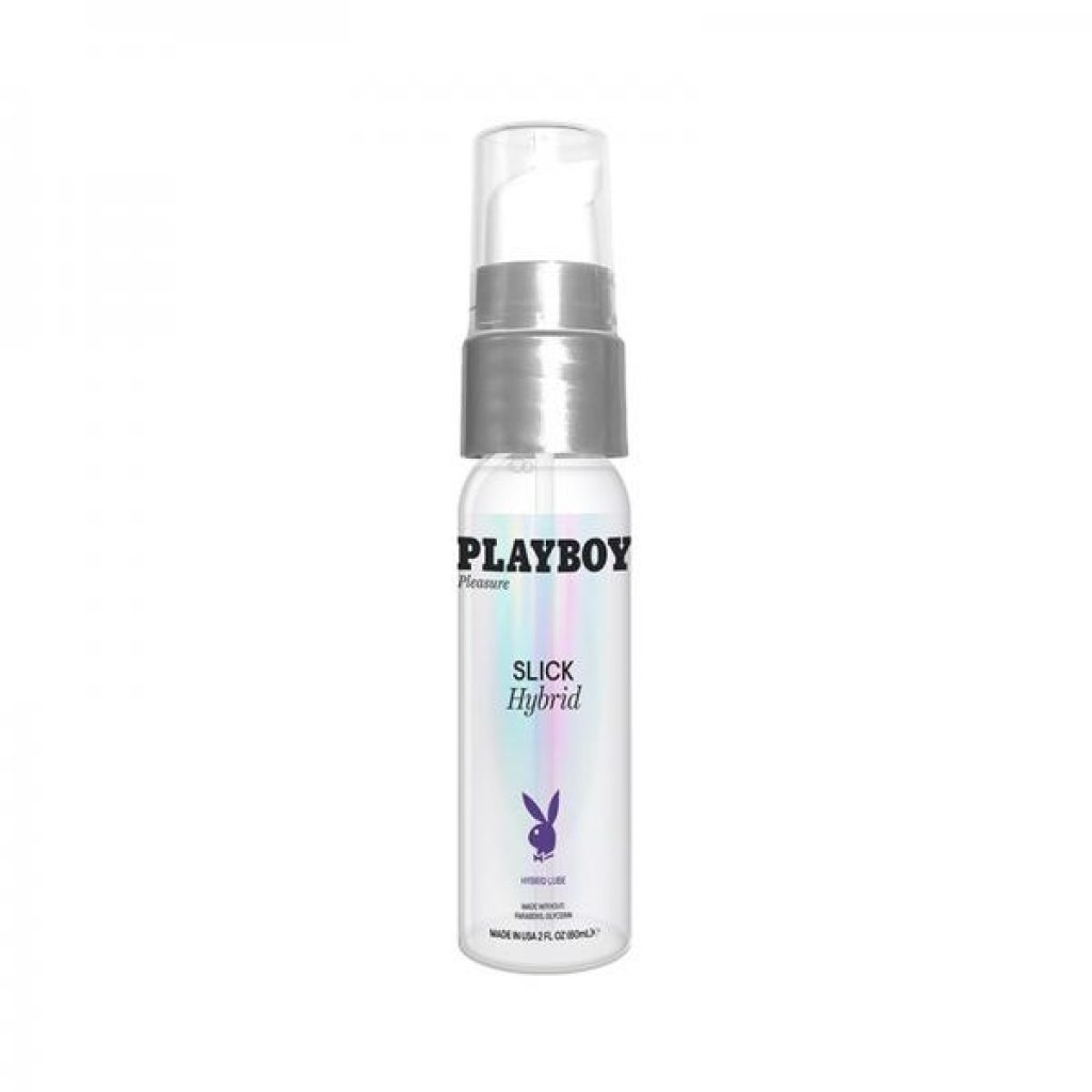 Playboy Slick Hybrid Lubricant 2 Oz. - Evolved Novelties