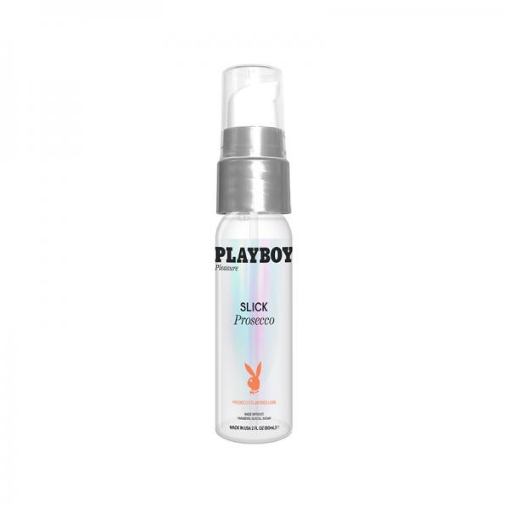 Playboy Slick Flavored Water-based Lubricant Prosecco 2 Oz. - Evolved Novelties