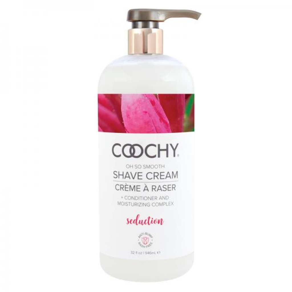 Coochy Oh So Smooth Shave Cream Seduction 32 Oz. - Classic Brands Llc