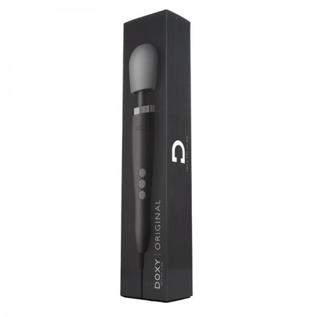 Doxy Original Massager Wand Vibrator Black - Doxy/cmg Lesiure Ltd