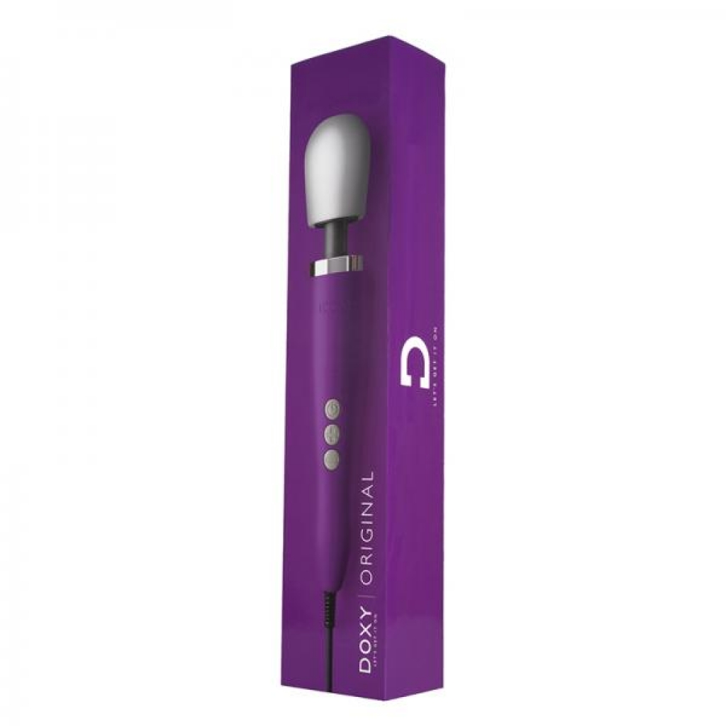 Doxy Original Massager Wand Vibrator Purple - Doxy/cmg Lesiure Ltd