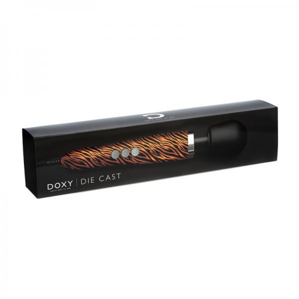 Doxy Die Cast Wand Vibrator Tiger - Doxy/cmg Lesiure Ltd