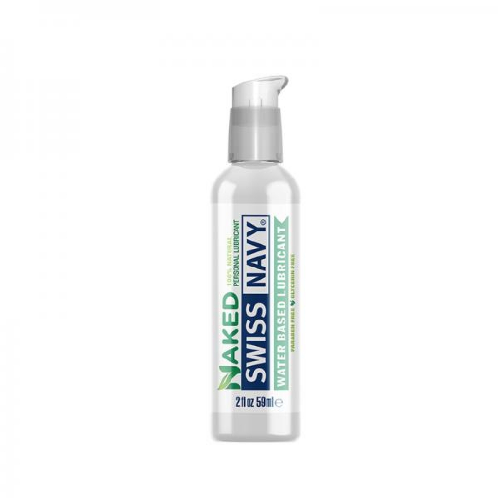 Swiss Navy Naked Water-Based Lubricant - 2 Oz.