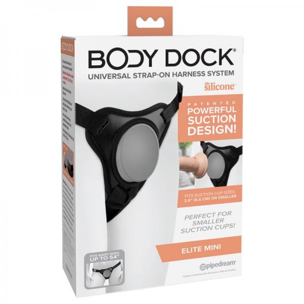 Body Dock Elite Mini Silicone Strap-on Harness - Pipedream Products