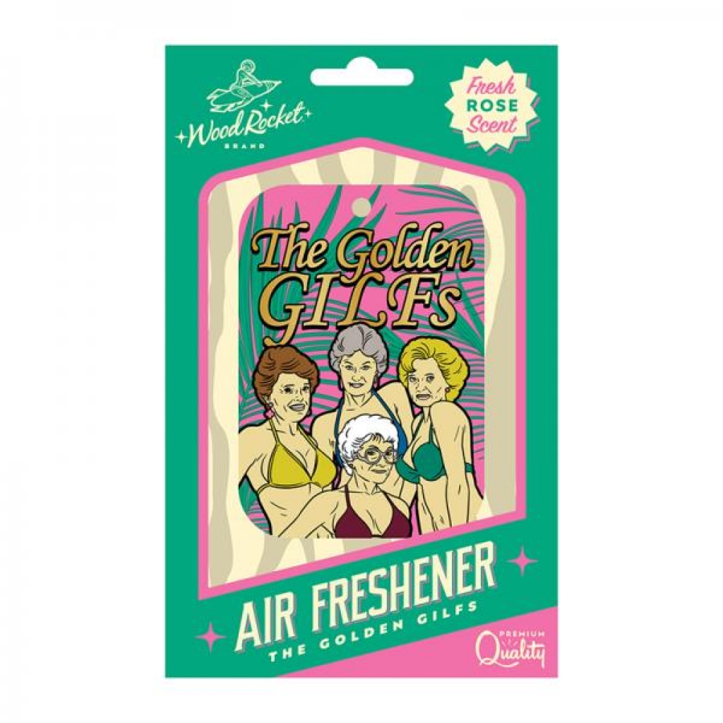 Wood Rocket Air Freshener Golden Gilfs - Wood Rocket Llc