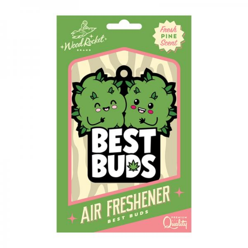 Wood Rocket Air Freshener Best Buds - Wood Rocket Llc