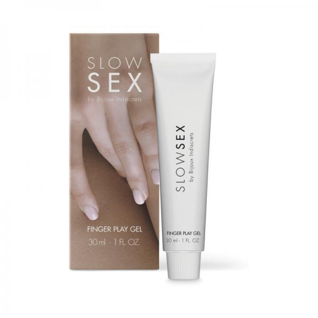 Bijoux Indiscrets Slow Sex Finger Play Gel - 1 Oz.