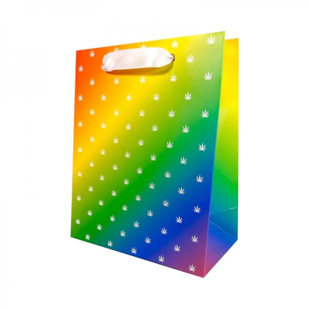 Rainbow Potleaf Gift Bag - Kush Kards