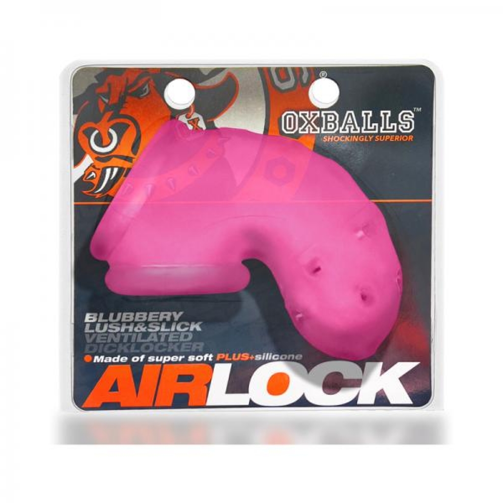 Oxballs Airlock Air-lite Vented Chastity Pink Ice - Blue Ox Designs, Oxballs