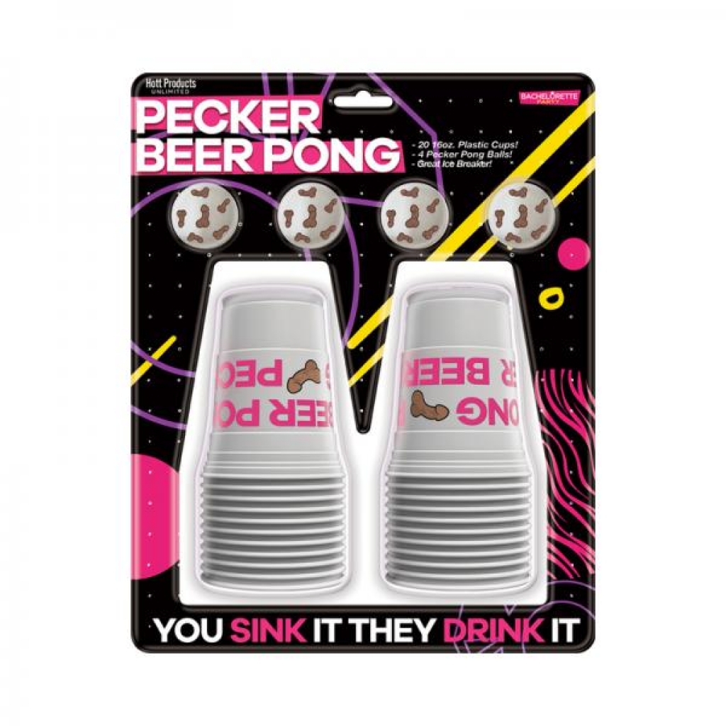 Pecker Beer Pong Game With Balls - Hott Products