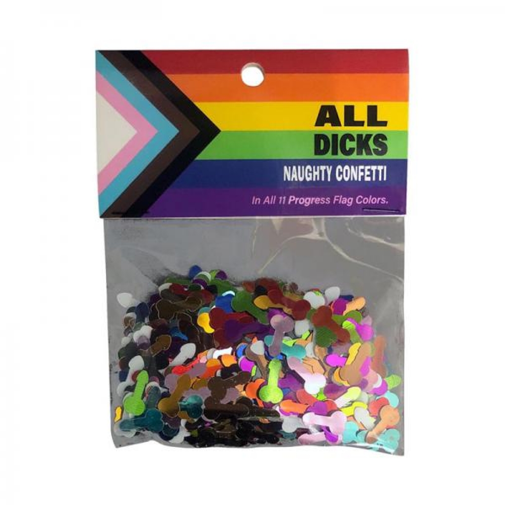 All Dicks Naughty Confetti Pride - Kheper Games