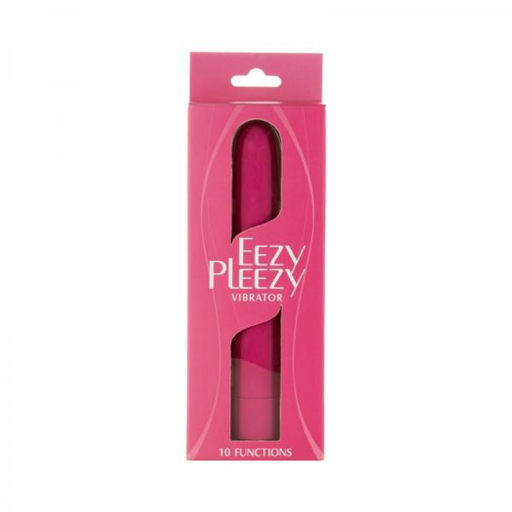 Simple & True Eezy Pleezy Classic Vibrator 7 In. Pink - Bms Enterprises