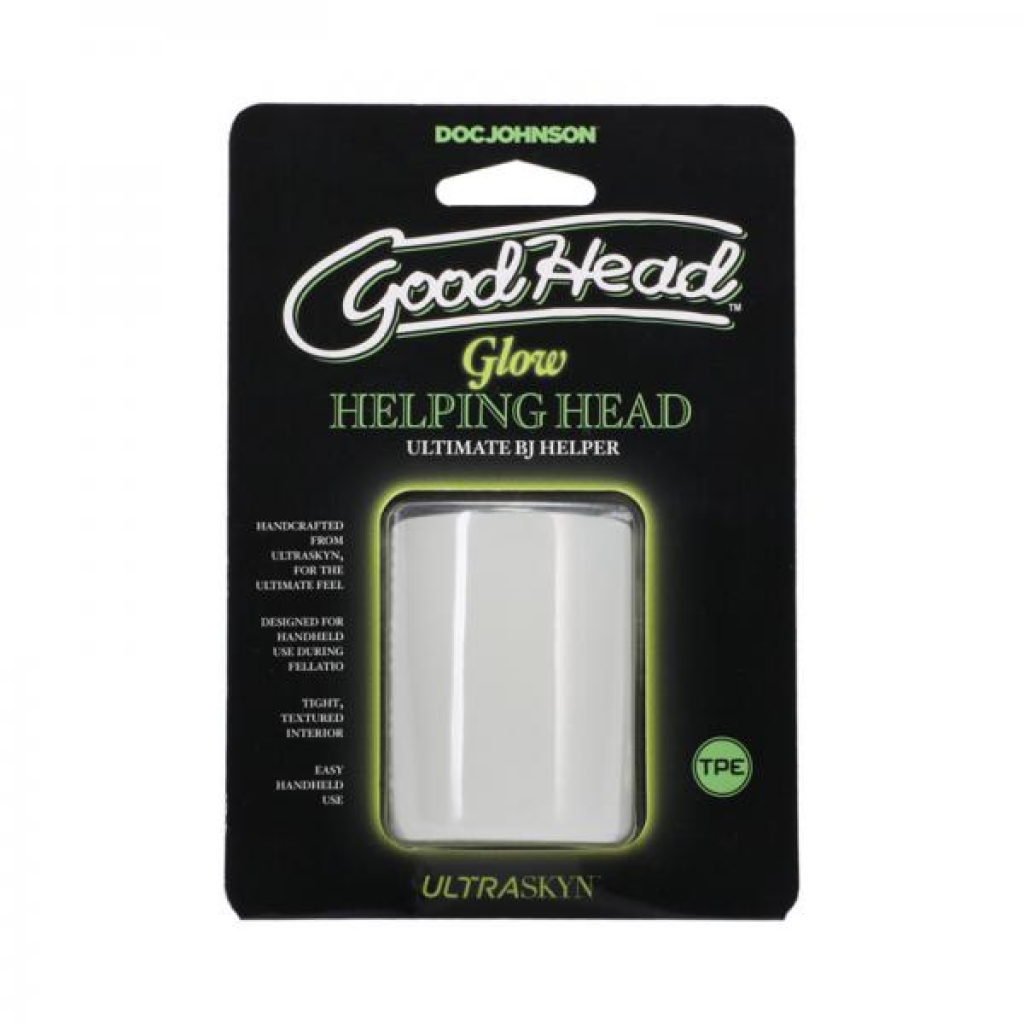 Goodhead Glow Helping Head Frost Green Glow