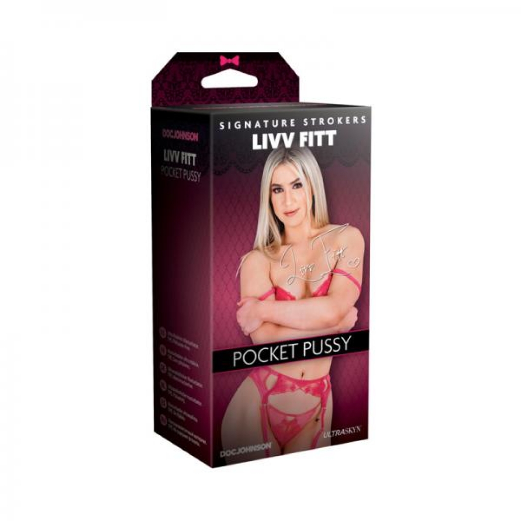 Signature Strokers Livv Fitt Ultraskyn Pocket Pussy - Vanilla