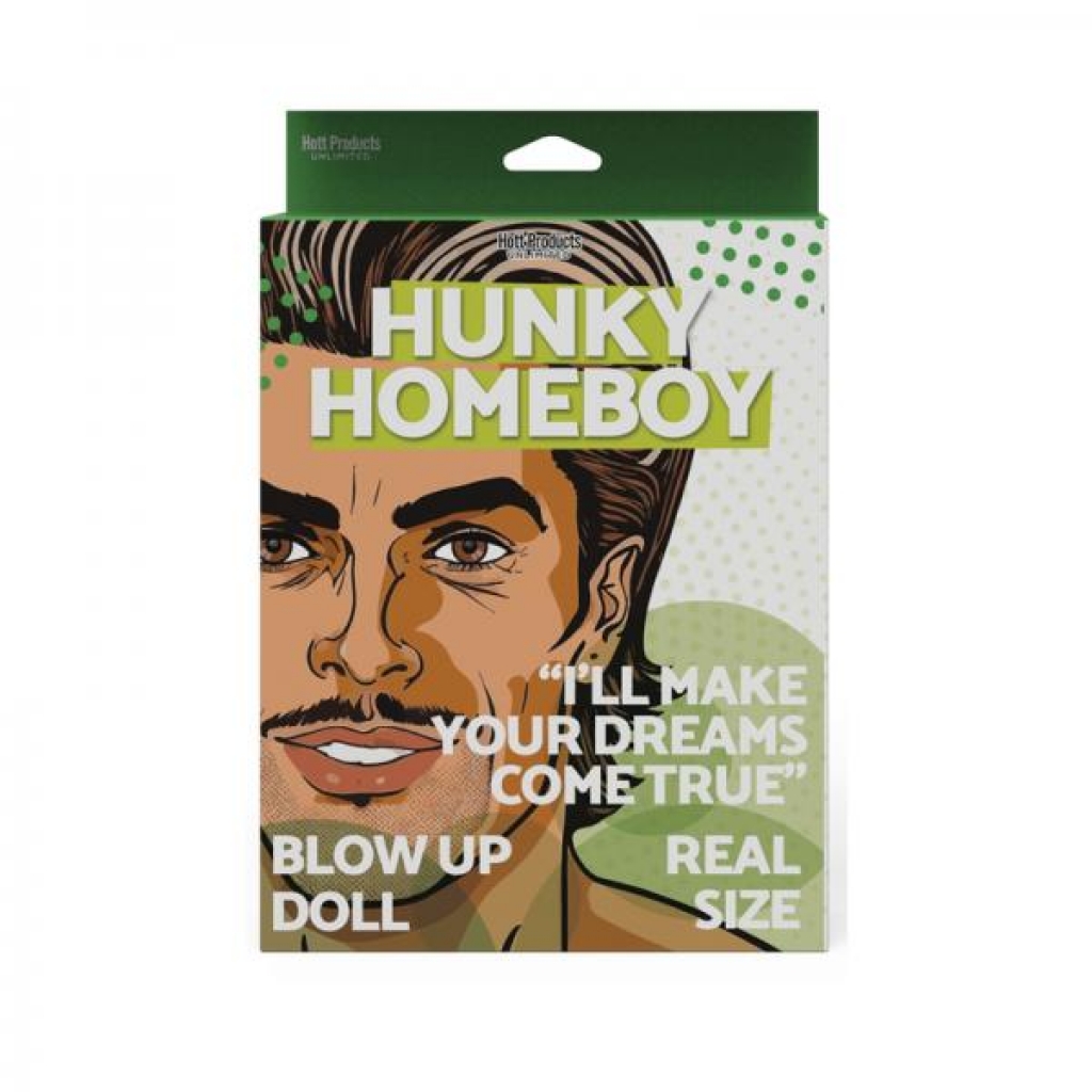 Hunky Homeboy Blow Up Doll Tan - Hott Products