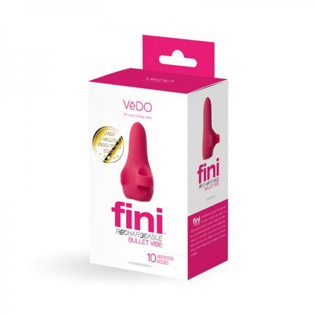 Vedo Fini Rechargeable Bullet Vibe - Pink