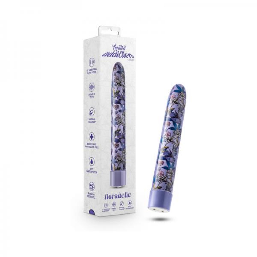 Limited Addiction Dreamscape Rechargeable 7 In. Vibrator Blue - Vee International Inc.