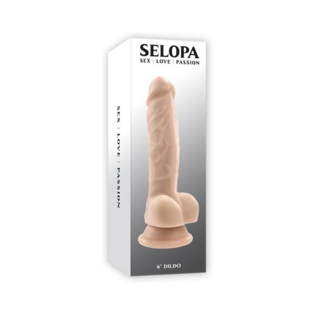 Selopa 6 In. Dildo Light - Evolved Novelties