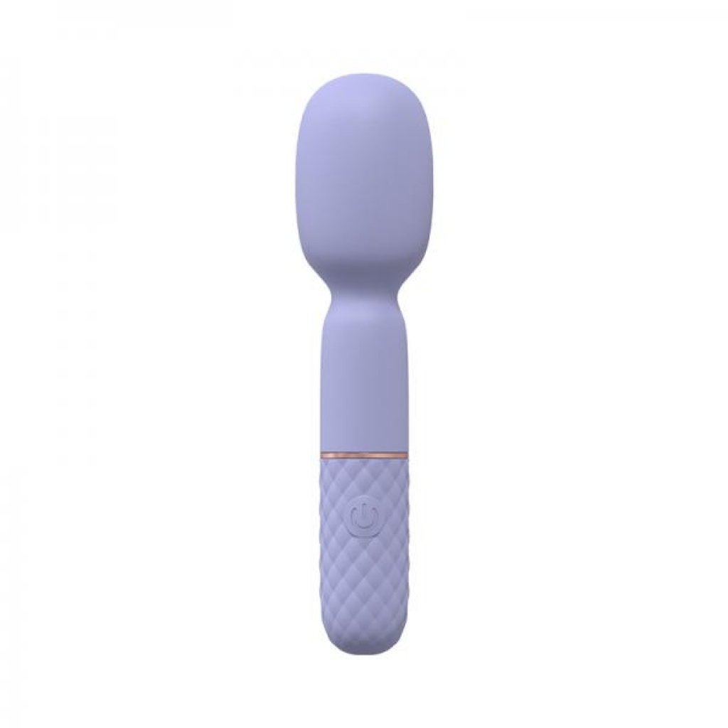 Loveline Bella 10 Speed Vibrating Mini-wand Silicone Rechargeable Waterproof Lavender - Shots America Llc