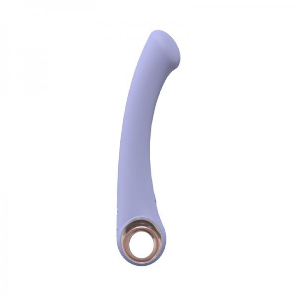 Loveline Luscious 10 Speed G-spot Vibe Silicone Rechargeable Waterproof Lavender - Shots America Llc