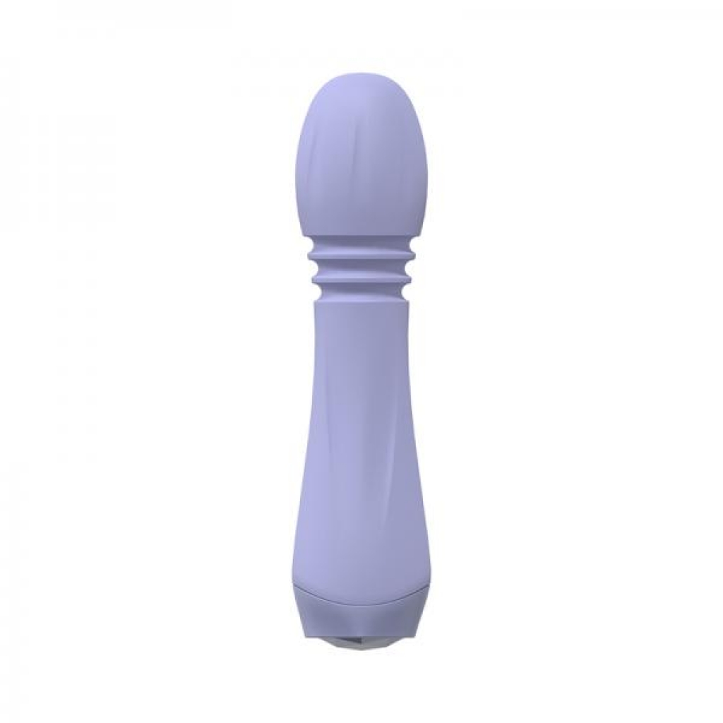 Loveline Rapture 10 Speed Vibe Silicone Rechargeable Waterproof Lavender - Shots America Llc