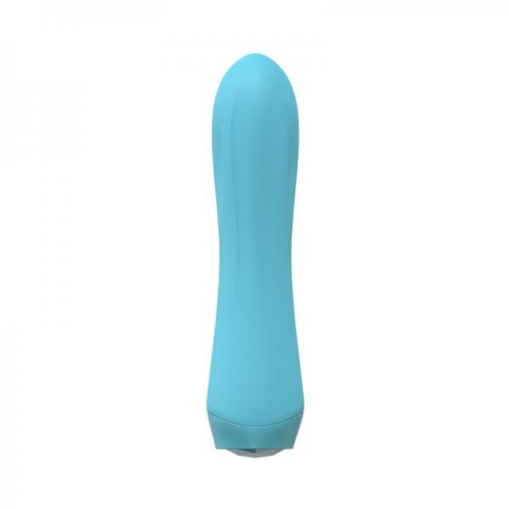 Loveline Serenade 10 Speed Vibe Silicone Rechargeable Waterproof Blue - Shots America Llc