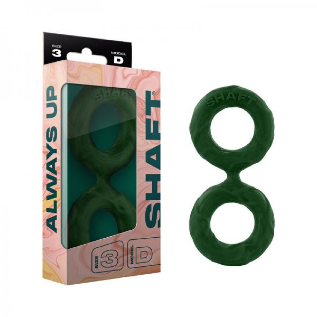 Shaft Model D: Double C-ring Green Size 3 - Vvole